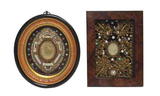 A Continental Pressed-Wax Medallion