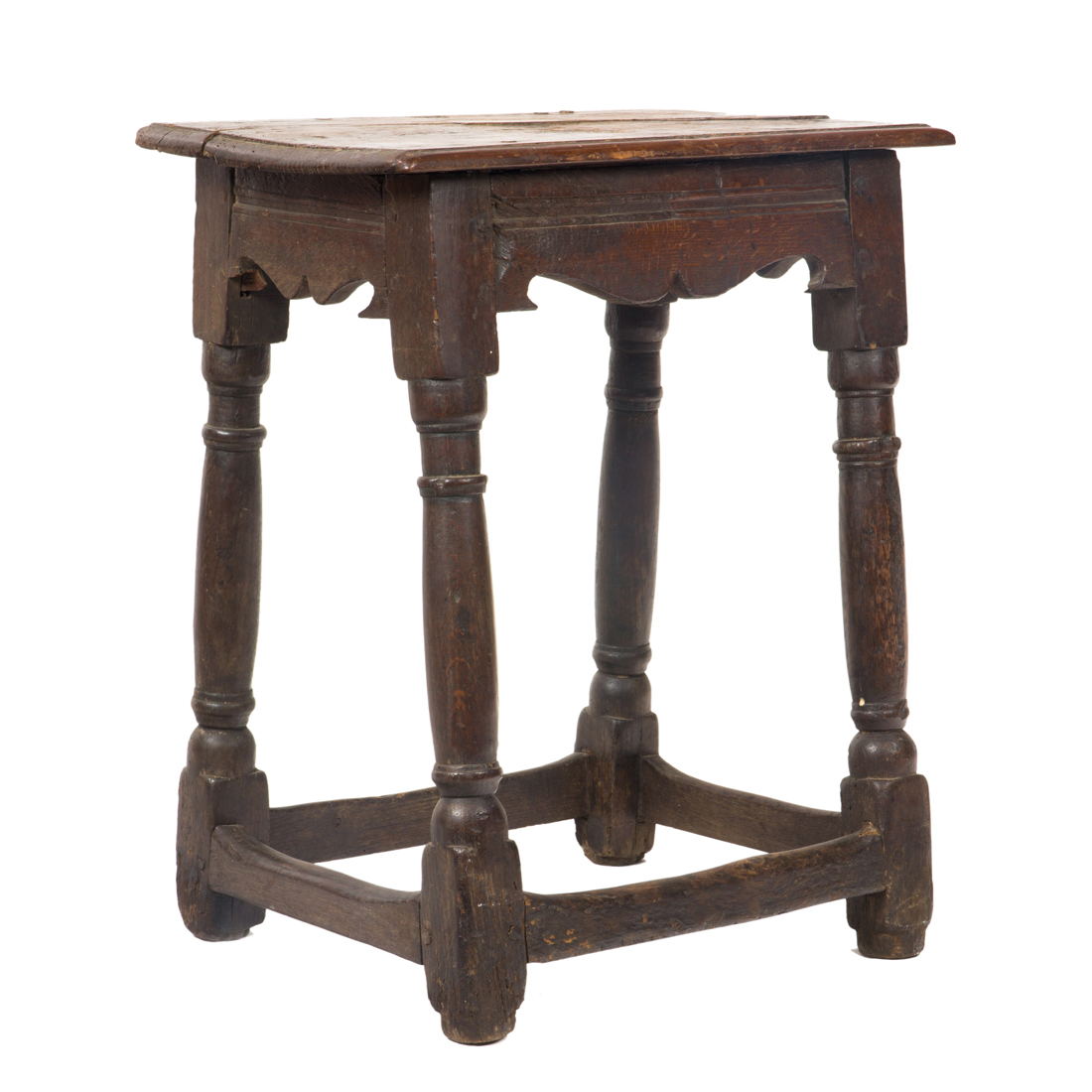 A CONTINENTAL PROVINCIAL STOOL 18TH