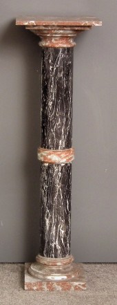 A Continental red veined and b