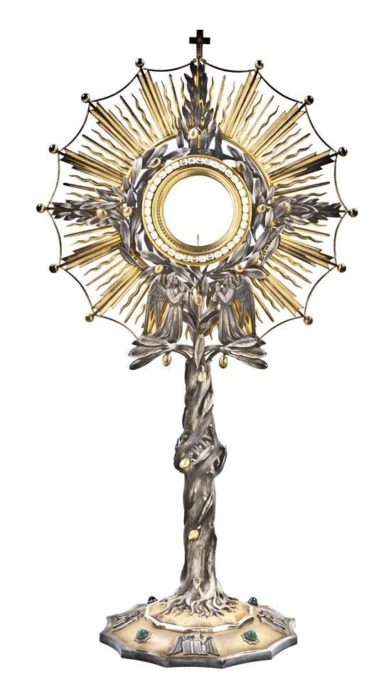 A Continental Silver and Gilt