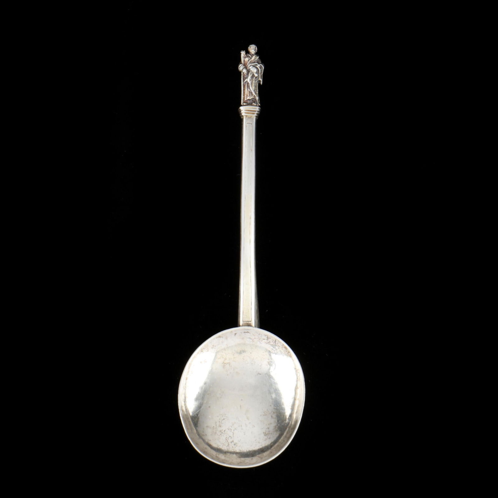 A CONTINENTAL SILVER APOSTLE SPOONA