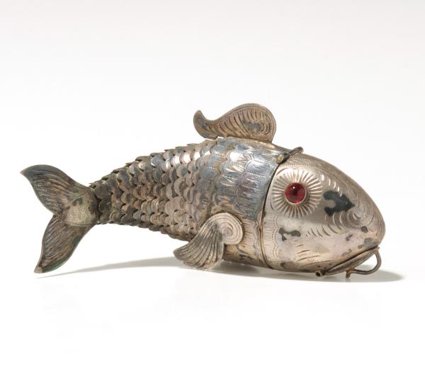 A CONTINENTAL SILVER ARTICULATED