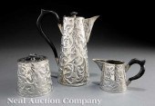A Continental Silver Coffee Se