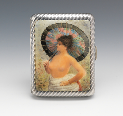 A Continental Silver & Enamel