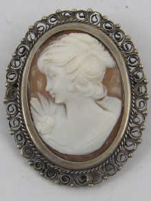 A continental silver mounted