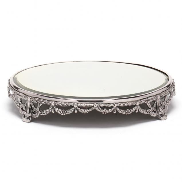 A CONTINENTAL SILVER-PLATED