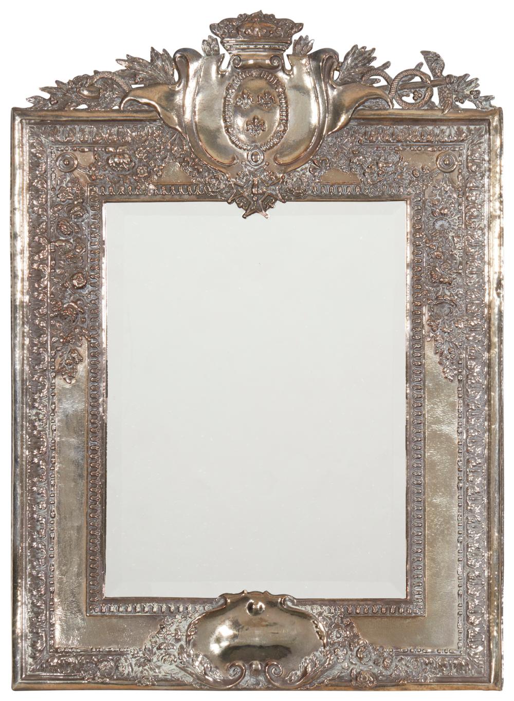 A CONTINENTAL SILVER-PLATED TABLE
