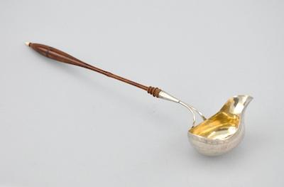 A Continental Silver Punch Ladle