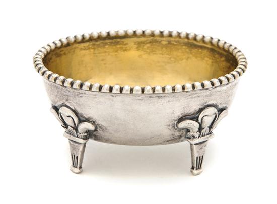 A Continental Silver Salt Cellar