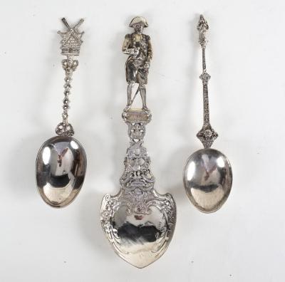 A Continental silver spoon,