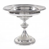 A CONTINENTAL SILVER TAZZA, PO
