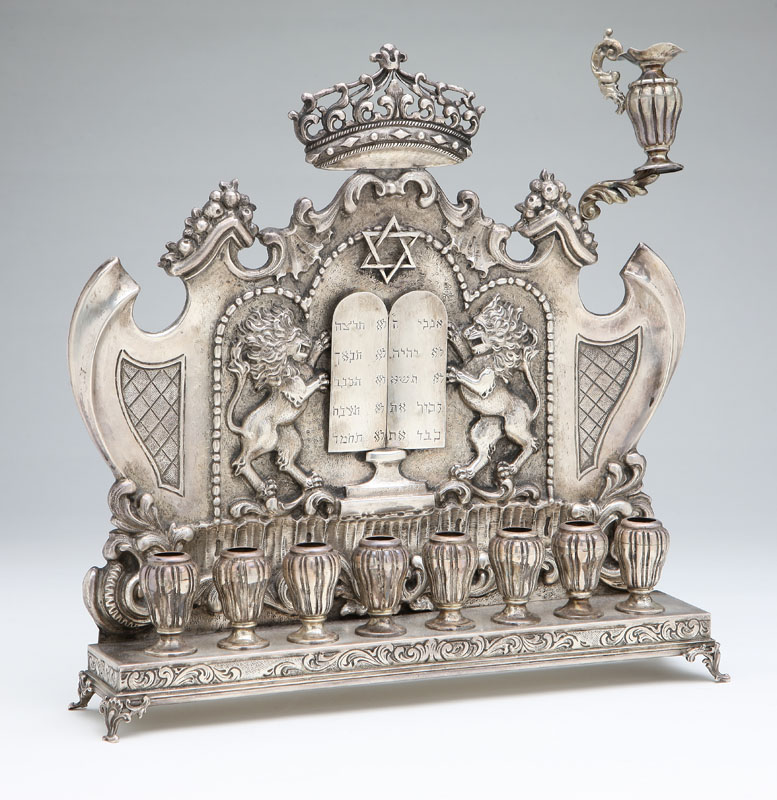 A Continental sterling silver