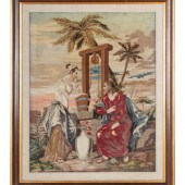 A Continental Tapestry Depicti