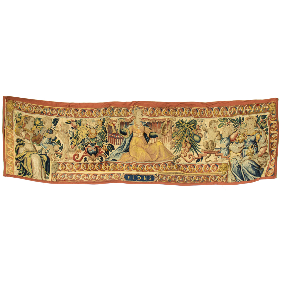 A CONTINENTAL TAPESTRY FRAGMENT A