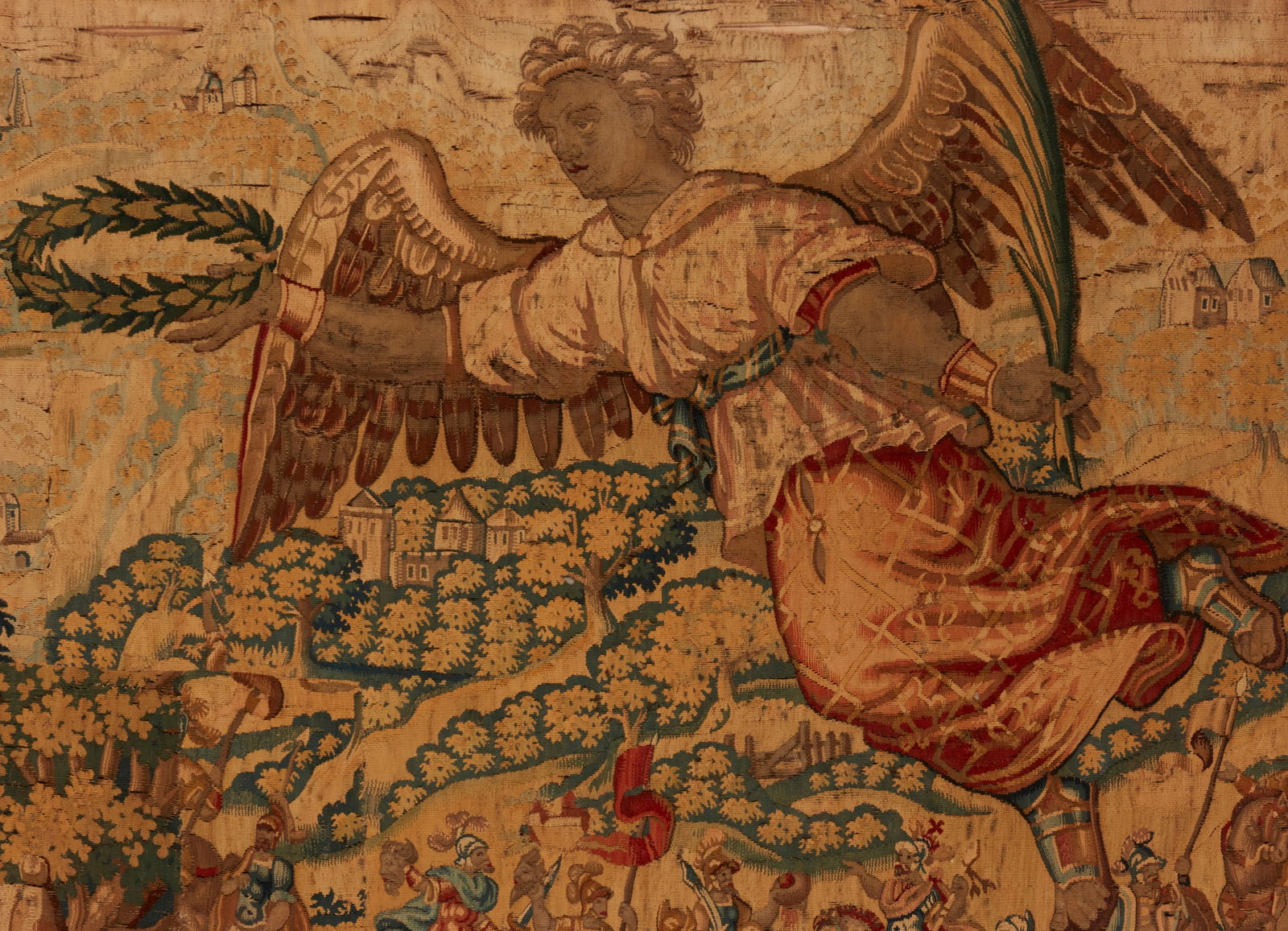 A CONTINENTAL TAPESTRY FRAGMENTA