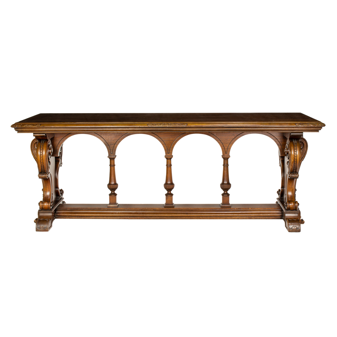 A CONTINENTAL TRESTLE TABLE A