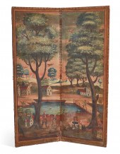 A CONTINENTAL TWO PANEL FLOOR