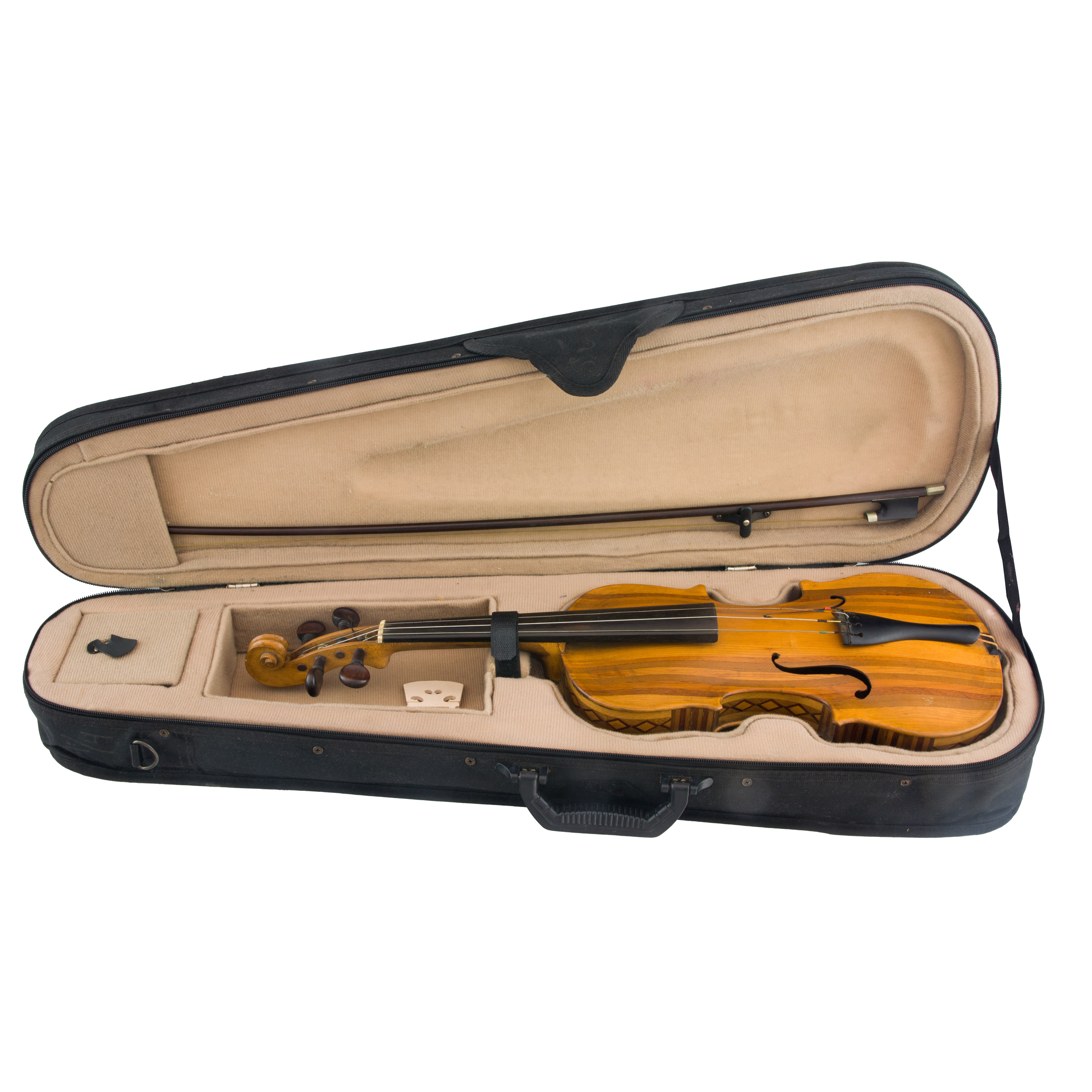 A CONTINENTAL VIOLIN WITH DODD