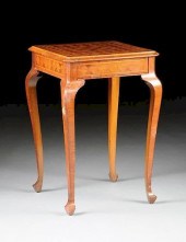 A CONTINENTAL WALNUT AND OLIVE