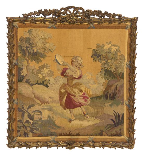 A Continental Wool Tapestry