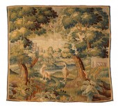 A CONTINENTAL WOVEN TAPESTRYA