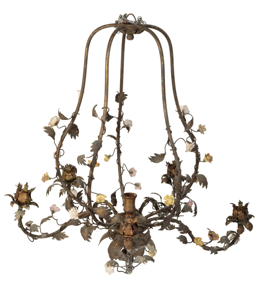 A CONTINENTAL WROUGHT METAL AND