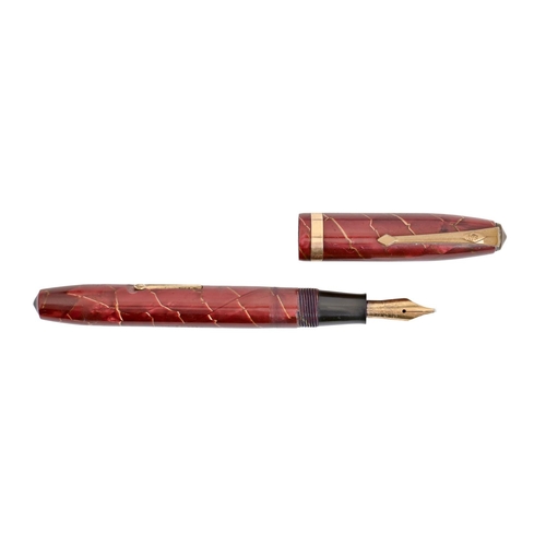 A Conway Stewart marbled pink