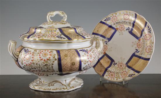 A Copeland & Garrett porcelain part