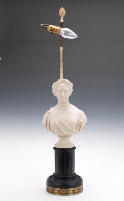 A Copeland Parian Bust of Queen