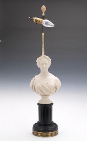 A Copeland Parian Bust of Quee