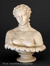 A Copeland Parian Bust of "Cly
