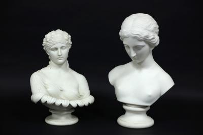 A Copeland parian ware bust of