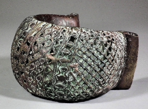 A copper alloy Currency Bracelet