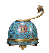 A COPPER-BODY CLOISONNé ENAMEL