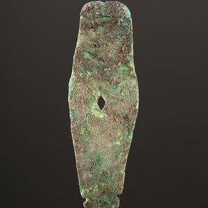A Copper Breastplate Late Archaic