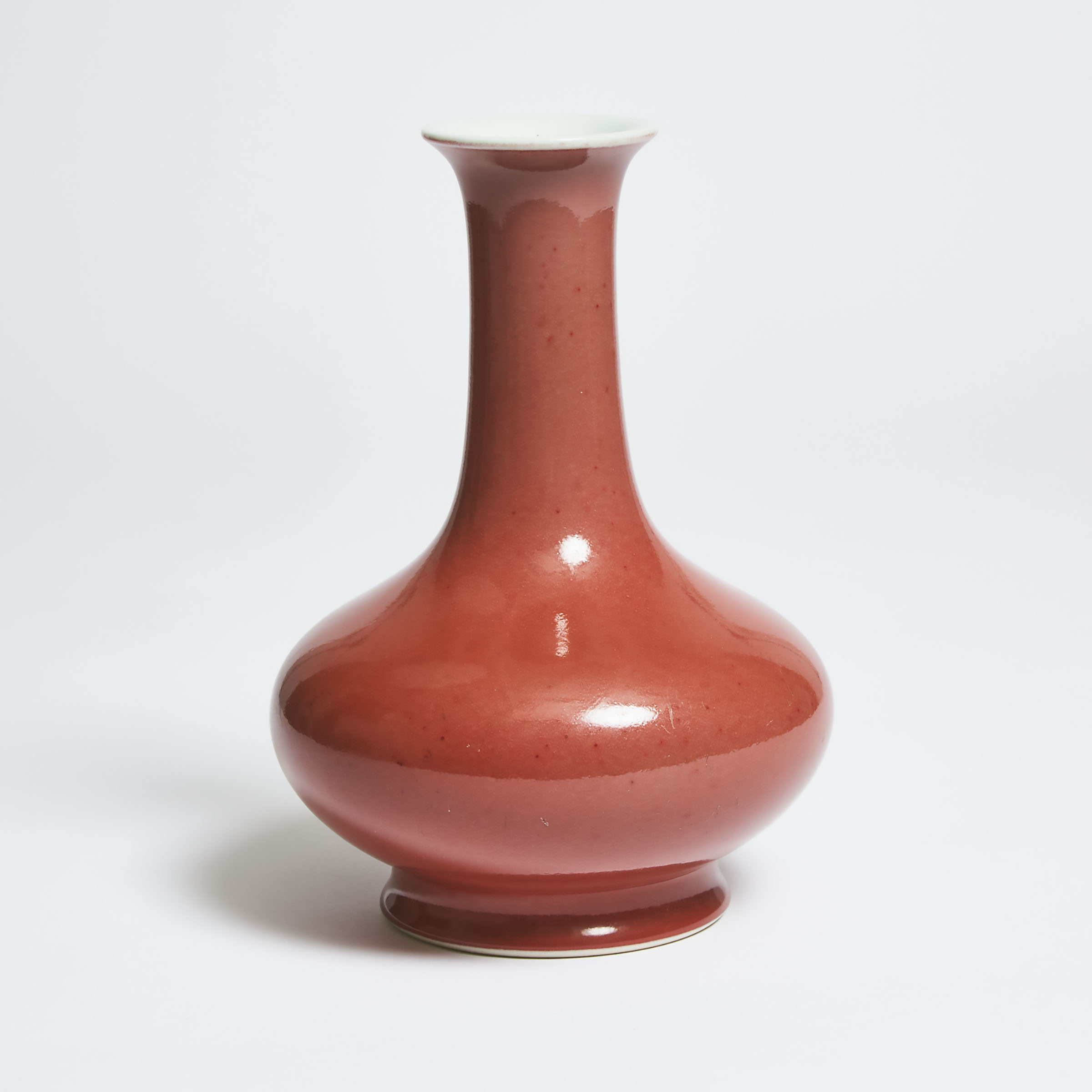 A Copper-Red Bottle Vase,