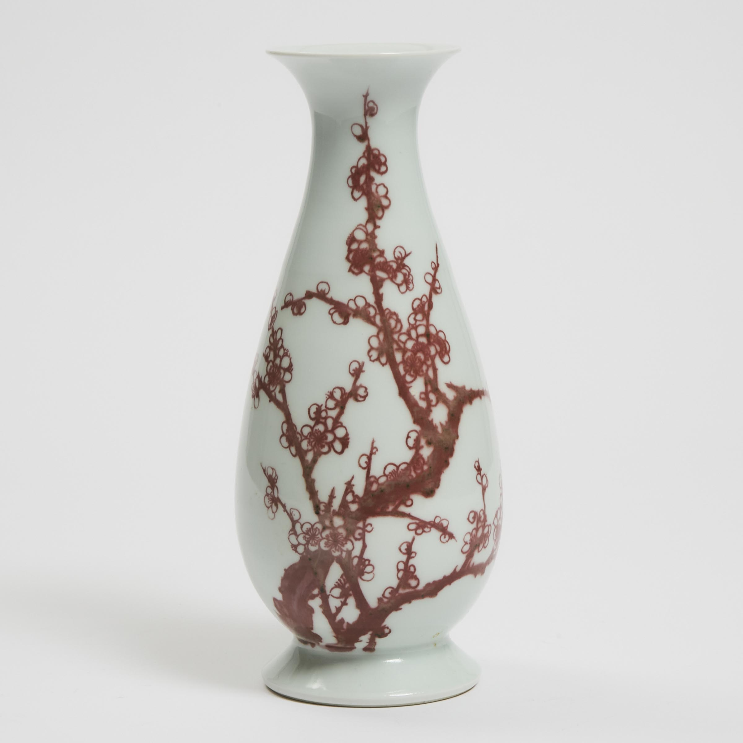 A Copper-Red Decorated 'Plum