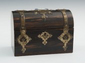 A Coromandel Wood Jewelry Ches