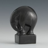 A Cowan Pottery Elephant Figur