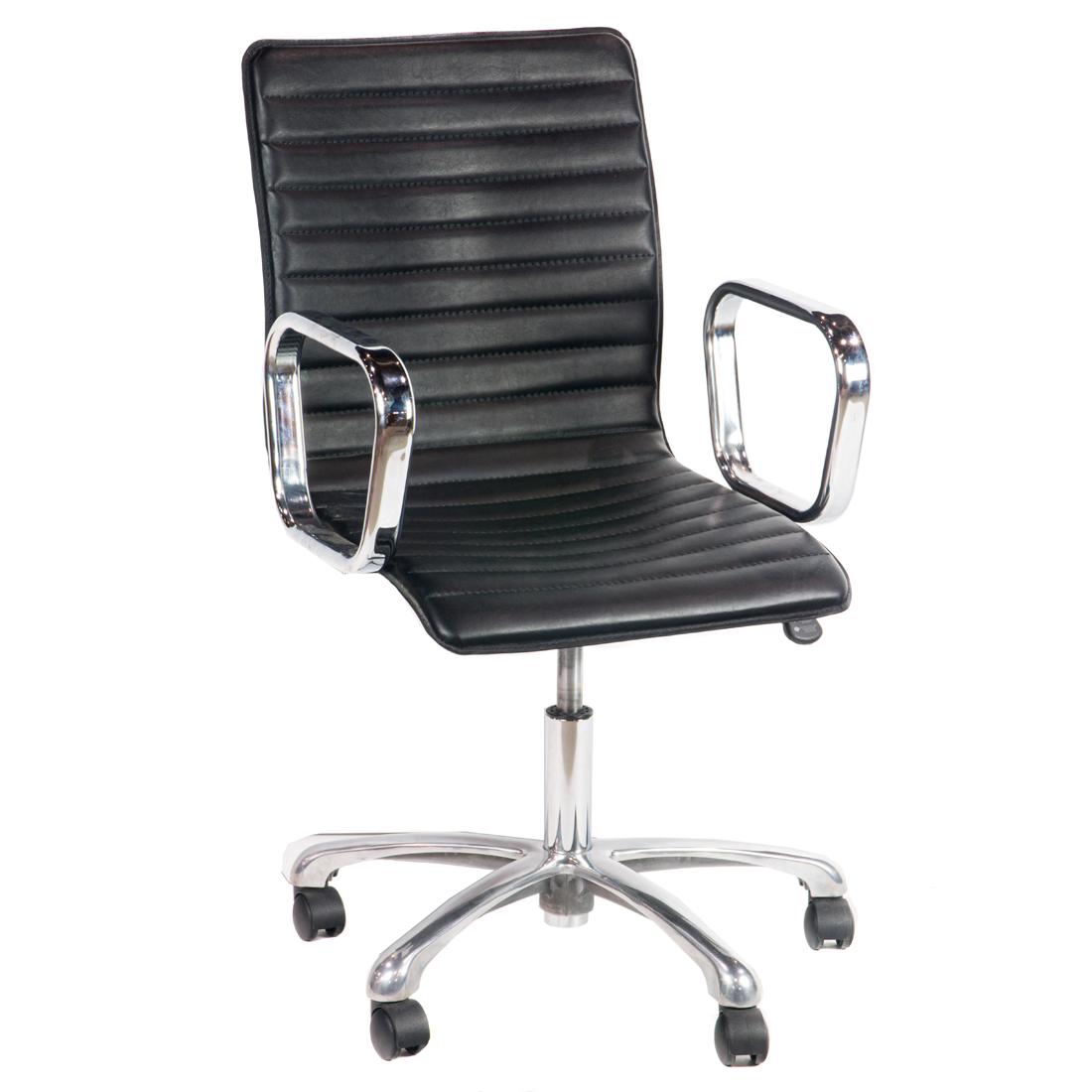 A CRATE AND BARREL RIPPLE BLACK