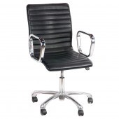 A CRATE AND BARREL RIPPLE BLAC