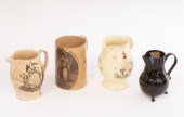 A creamware jug, circa 1775, p