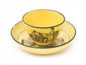 *A Criel Porcelain Cup and Sau
