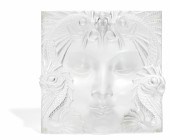 A Cristal Lalique molded glass
