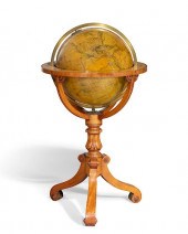 A CRUTCHLEYS TERRESTRIAL GLOBE