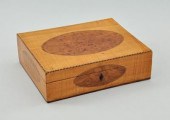 A Curly Maple and Burlwood Box