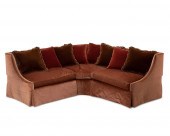 A CUSTOM BANQUETTE SOFAA custo