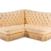 A Custom Button-Tufted Banquet