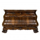 A CUSTOM HIGHLY FIGURED BOMBE