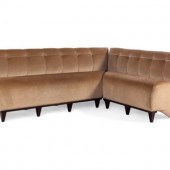 A Custom Silk and Mohair-Uphol